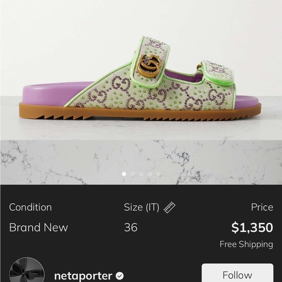 Kids Green and Purple Sandals - Picture 2 of 2